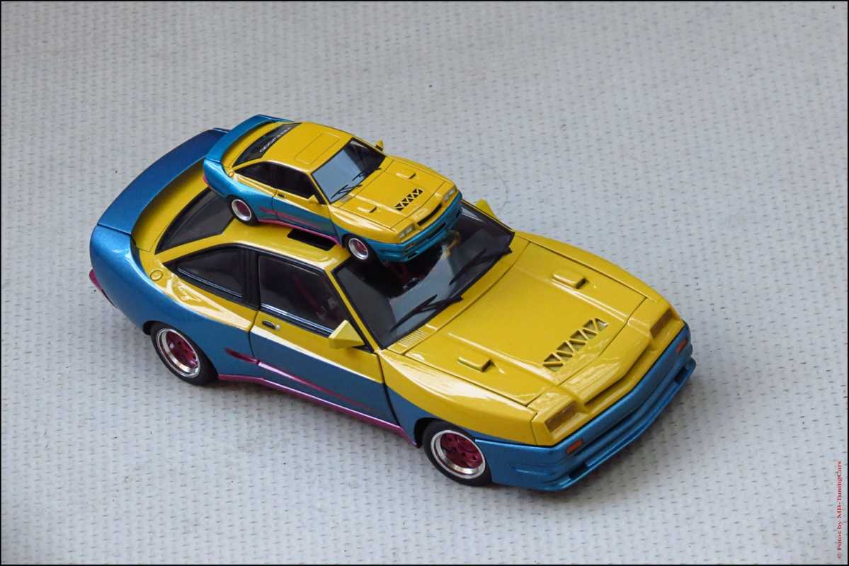 1:43 Opel Manta B 1991 Mattig Tuning BREITBAU - BOS EDITION = OVP